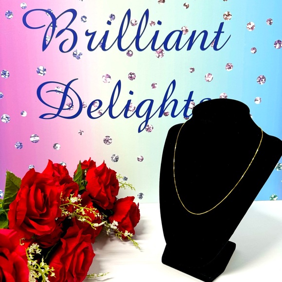 a new day Jewelry - SOLD 18K PLATED 925S CHAIN NECKLACE